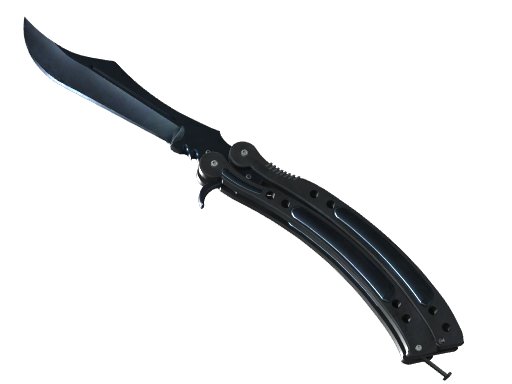 Butterfly Knife | Blue Steel