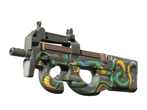 P90 Emerald Dragon