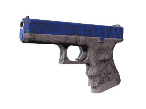 Glock-18 Blue Fissure